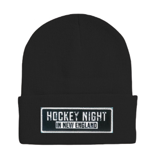 Winter Hockey Beanie Hat Hockey Night In New England